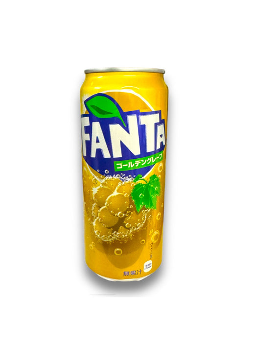 BEVER FANTA 500 ML GOLDEN GRAPE CAN ASIAN