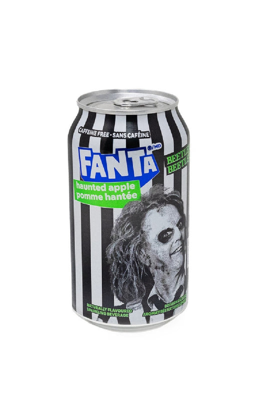 BEVER FANTA 355 ML HAUNTED APPLE BEETLEJUICE CAN