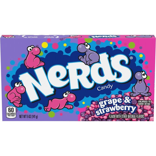 NERDS GRAPE & STRAWBERRY 141GR