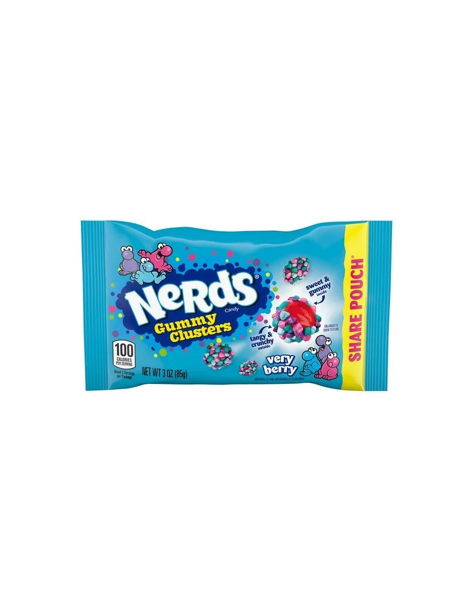 NERDS GUMMY GLUSTERS VERY BERRY 85GR