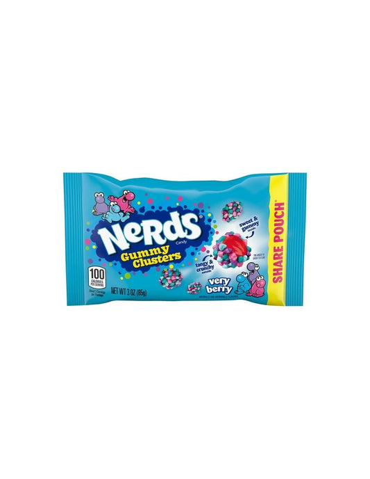 NERDS GUMMY GLUSTERS VERY BERRY 85GR