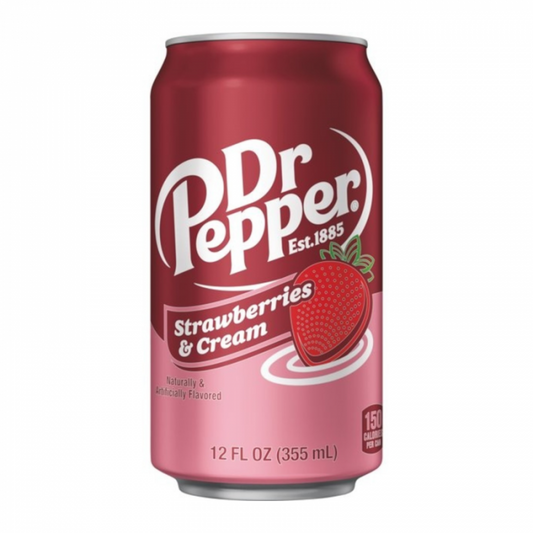 Dr Pepper Strawberry & Cream 355ML