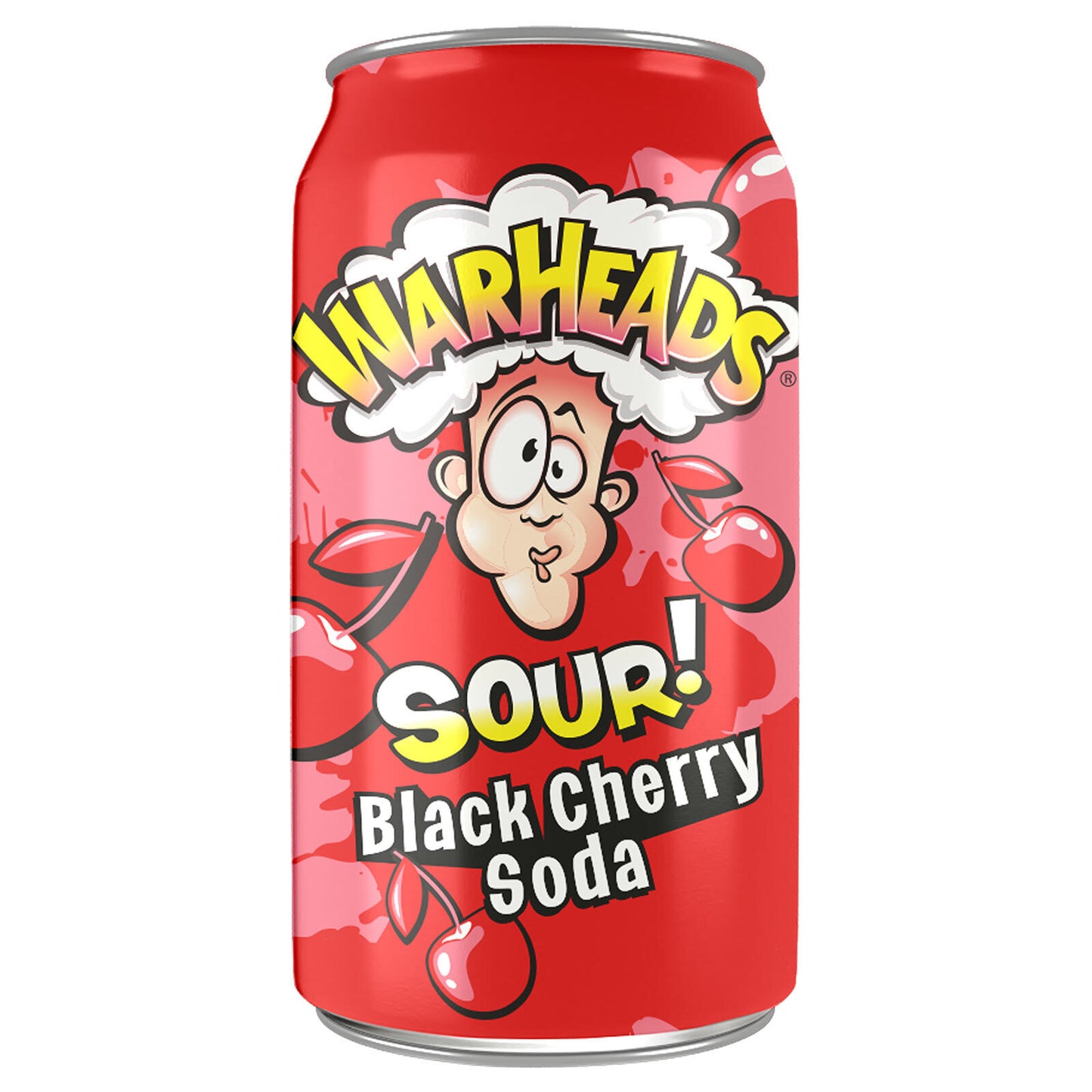 Warheads Black Cherry Sour Soda
355ml