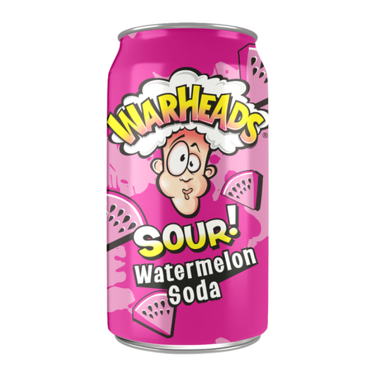 Warheads watermelon Sour Soda 355ml