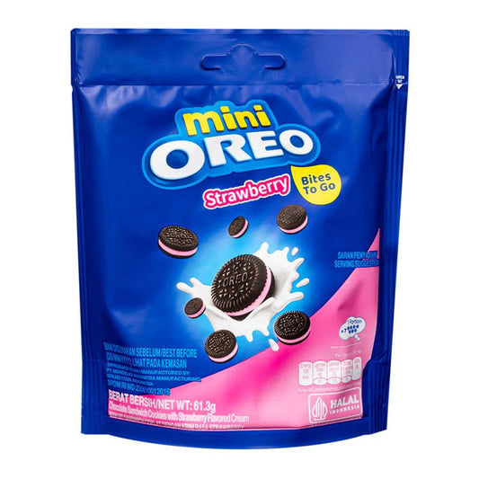 Oreo Mini Strawberry Asian 61g