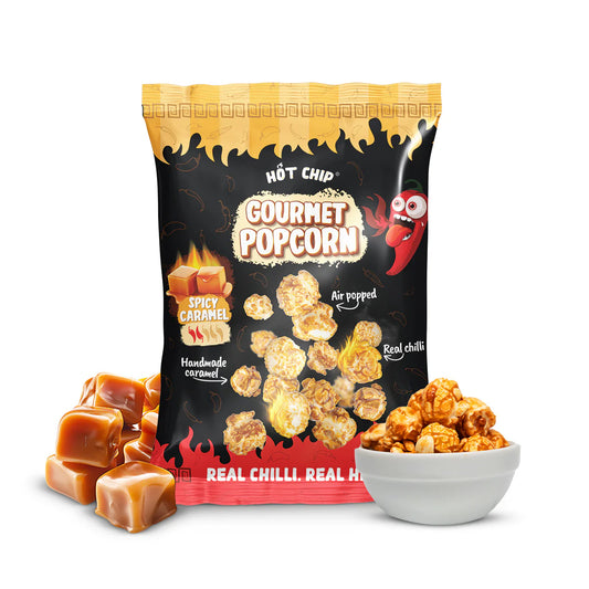 Hot Chip Gourmet Popcorn Spicy Caramel 120g