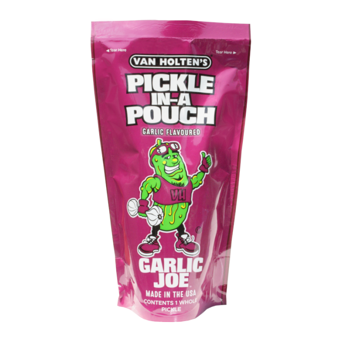 VAN HOLTEN’S PICKLE IN-A POUCH GARLIC JOE 306gr