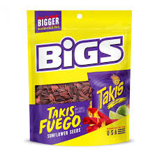 BIGS Sunflower Seeds Takis Fuego  152g